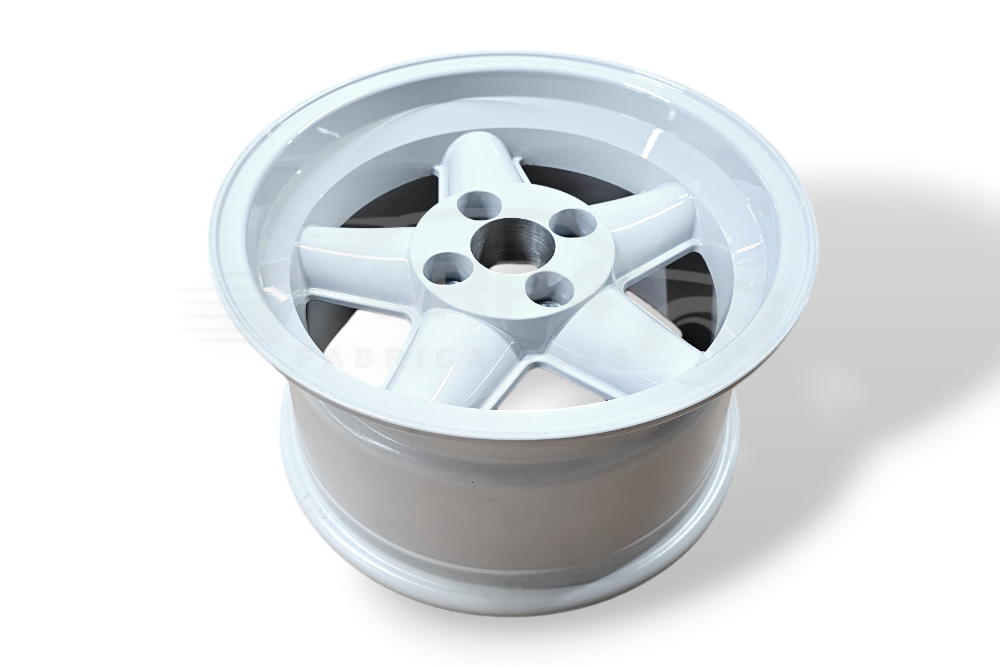 Revolution Rally 8 X 15 5 Spoke White wheel for Escort group 4 fit