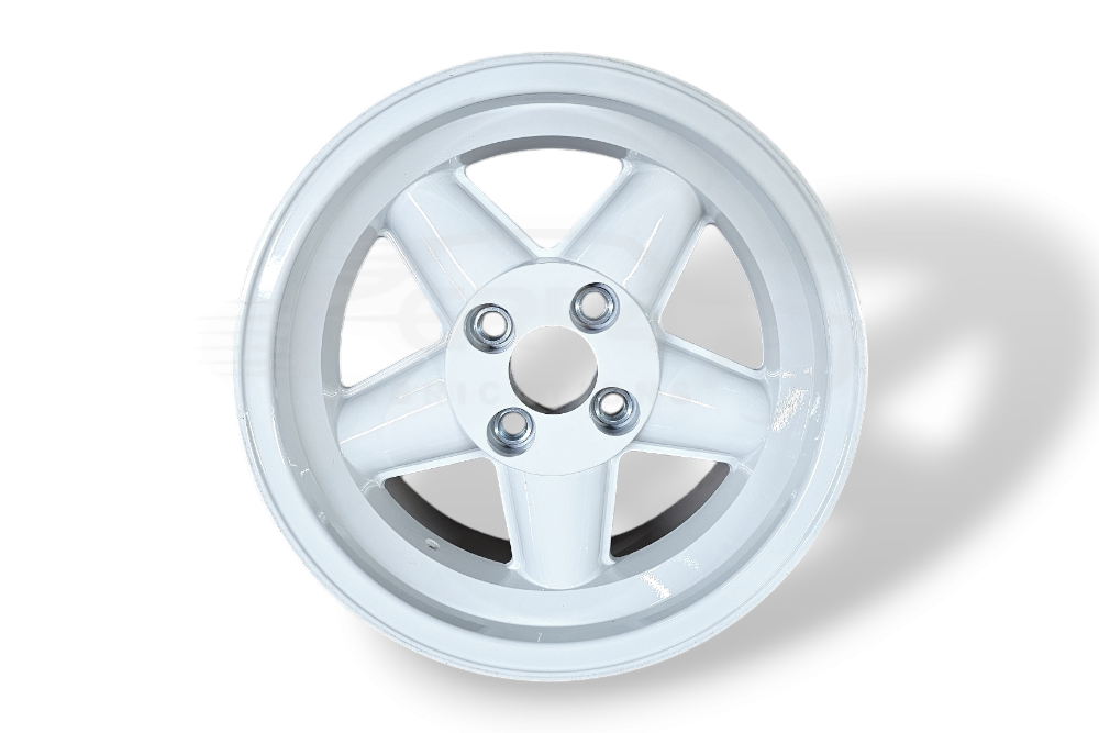 Revolution Rally 8 X 15 5 Spoke White wheel for Escort group 4 fit