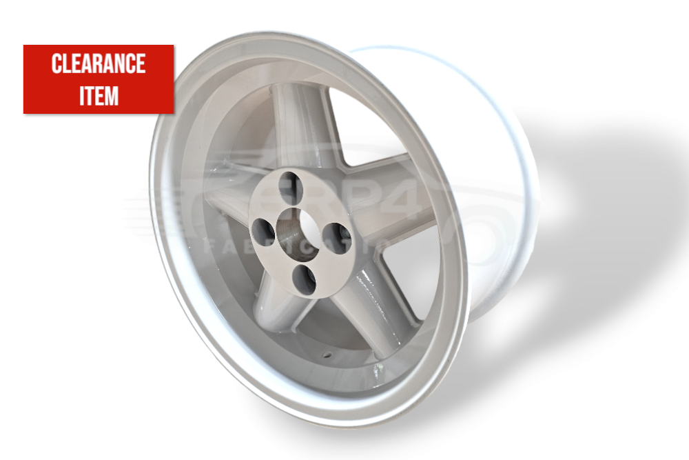 Revolution Rally 8 X 15 5 Spoke White wheel for Escort group 4 fit