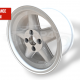 Revolution Rally 8 X 15 5 Spoke White wheel for Escort group 4 fit