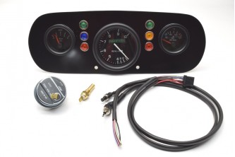 Mk1 Escort alloy Dash panel Kit 3 Clock