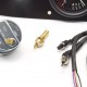 Mk1 Escort alloy Dash panel Kit 3 Clock with Shift Light
