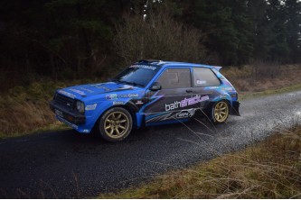 TOYOTA STARLET KP60 SHELL KIT WITH CUSTOM CAGES *P