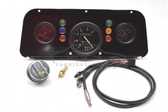 Mk2 Escort alloy Dash panel Kit 3 Clock with Shift Light