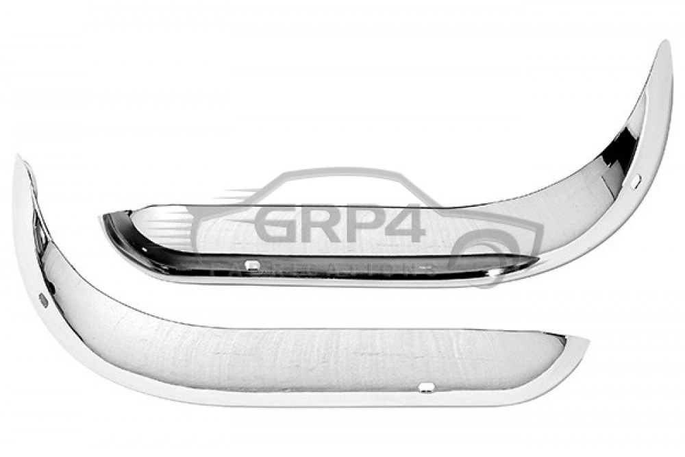 Mk1 Escort Chrome 1/4 Bumpers