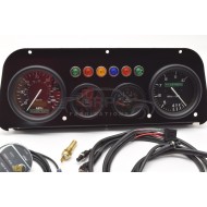 Mk2 Escort alloy Dash panel Kit 4 Clock