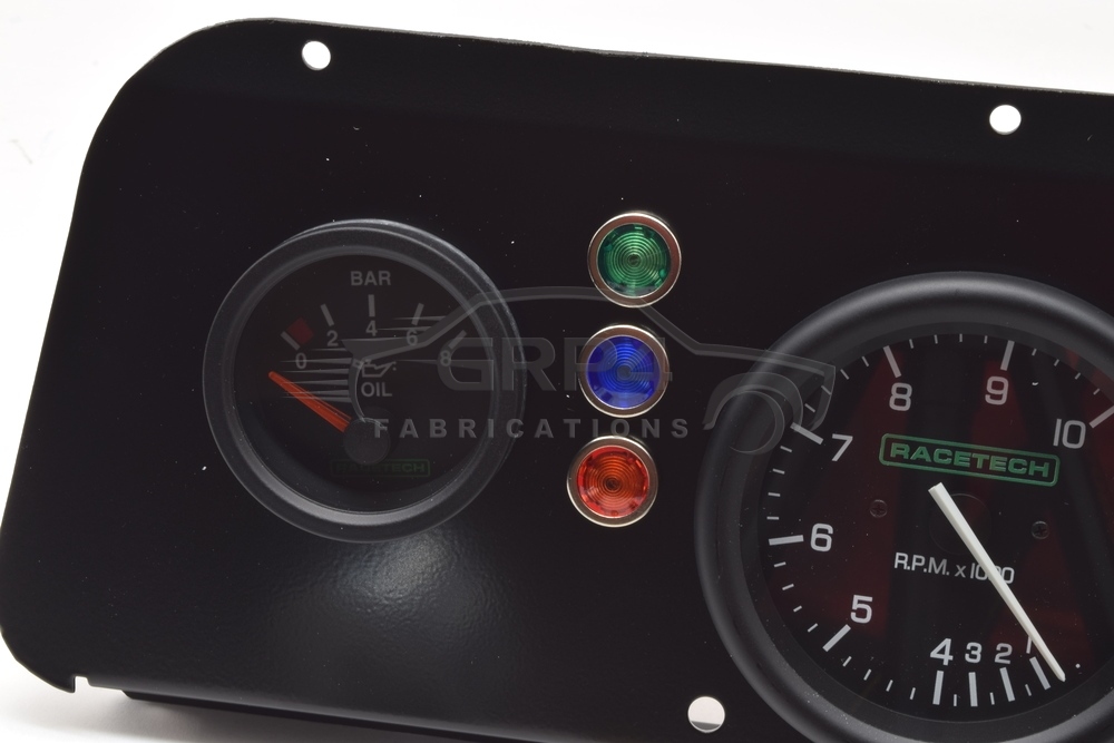 Mk2 Escort alloy Dash panel Kit 3 Clock