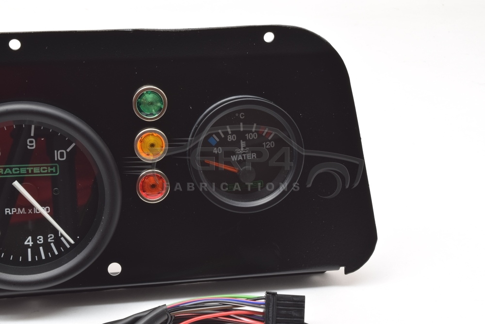 Mk2 Escort alloy Dash panel Kit 3 Clock