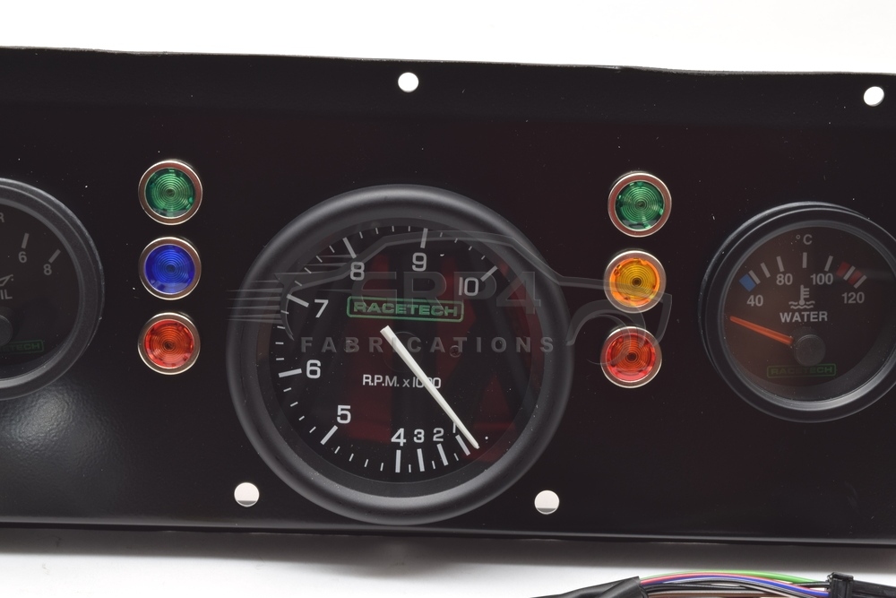 Mk2 Escort alloy Dash panel Kit 3 Clock