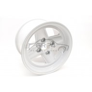 Revolution Rally 8 X 13 4 Spoke White wheel for Escort group 4 fit