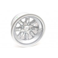 Revolution Rally 9 X 13 8 Spoke Silver wheel for Escort group 4 fit