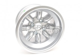 Revolution Rally 9 X 13 8 Spoke Silver wheel for Escort group 4 fit