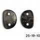 MK2 DOOR MIRROR SPACERS PAIR  25-19-10-1 