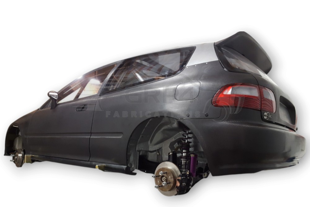 Honda Civic EG Äußere Seitenwand - Carbon*ND