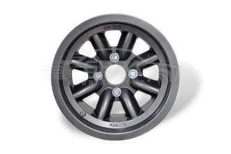 8X13 MINILITE 8 SPOKE ET-5 MATTE GUNMETAL *P