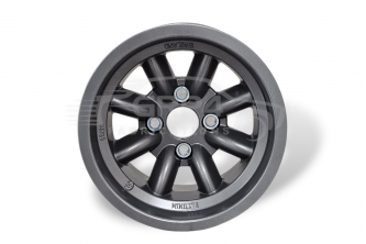 9X13 MINILITE 8 SPOKE ET-17 MATTE GUNMETAL *P