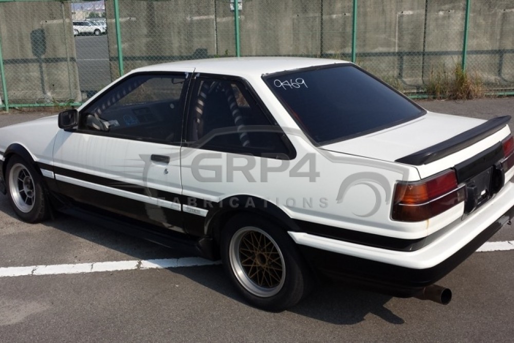 Toyota Corolla Ae86 2 Door Poly-carbonate Window Kit (clear)