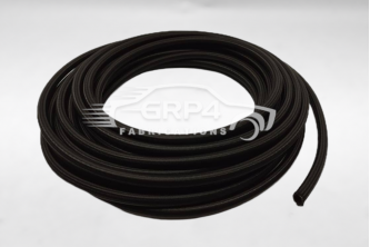 Dash 6 Rubber Braided Hose Black