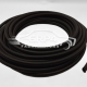 DASH 8 BRAIDED FUEL HOSE (BLACK NYLON BRAID FINISH, RUBBER LINED)