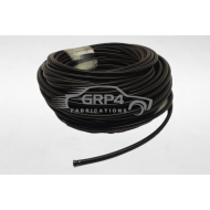 Dash 6 PTFE Braided Hose Black PVC Finish