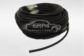 -3 Braided Teflon Brake Hose Black PVC Finsh