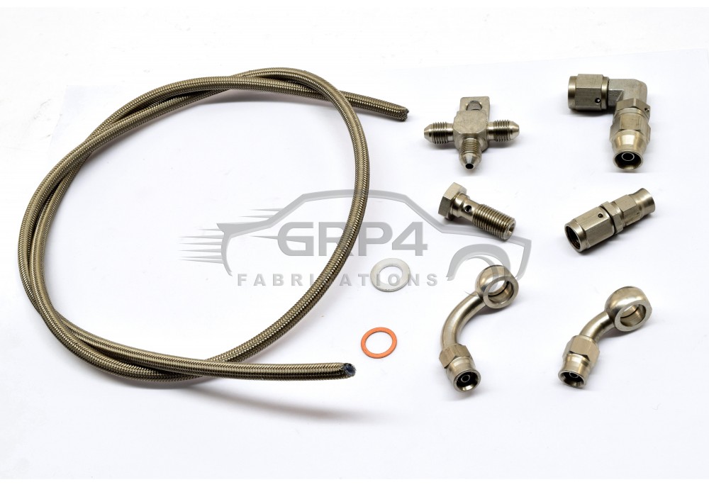 Braided brake lines and fittings