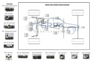 Brake Line Fitting Kit