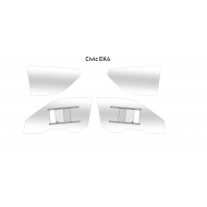 Honda Civic Ek4 Poly-carbonate Window Kit (clear)