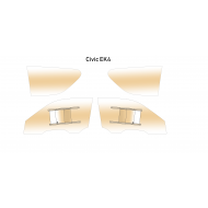 Honda Civic Ek4 Poly-carbonate Window Kit (tinted)