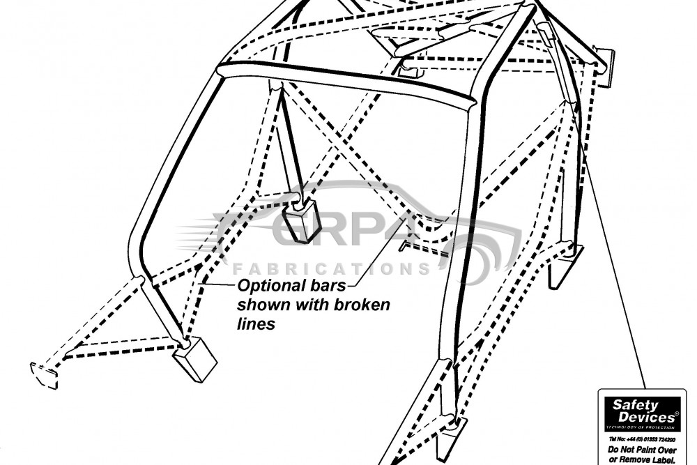 Safety Devices Weld In Cage Cds Mk1