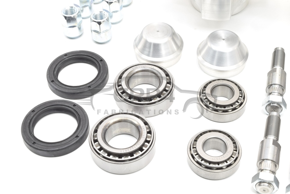 Mk1 Mk2 Escort GRP4 Front Hub Kit with GRP4 Studs Large bearing