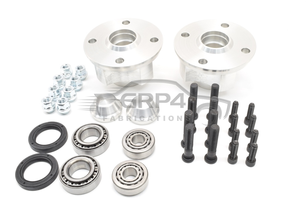 Mk1 Mk2 Escort GRP4 Front Hub Kit with Standard Studs