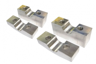 REAR ANTI ROLL BAR ALLOY CLAMPS ( CHASSIS TYPE) -50MM HIGH