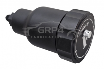 ALLOY BRAKE FLUID BOTTLE -AN4  SINGLE