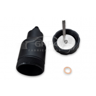 ALLOY BRAKE FLUID BOTTLE -AN4  SINGLE