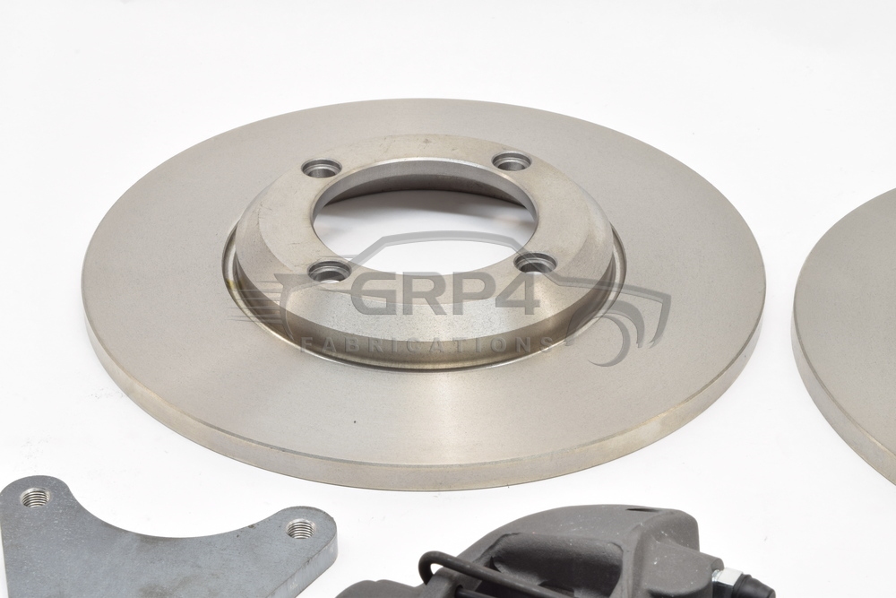 Escort Mk1 Mk2 Fully Floating Rear Cp2577 Solid Brake Kit Non Ap Disc