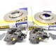 Escort Mk1 Mk2 Fully Floating Ap Rear Cp2577 Solid Brake Kit With Mechanical Handbrake