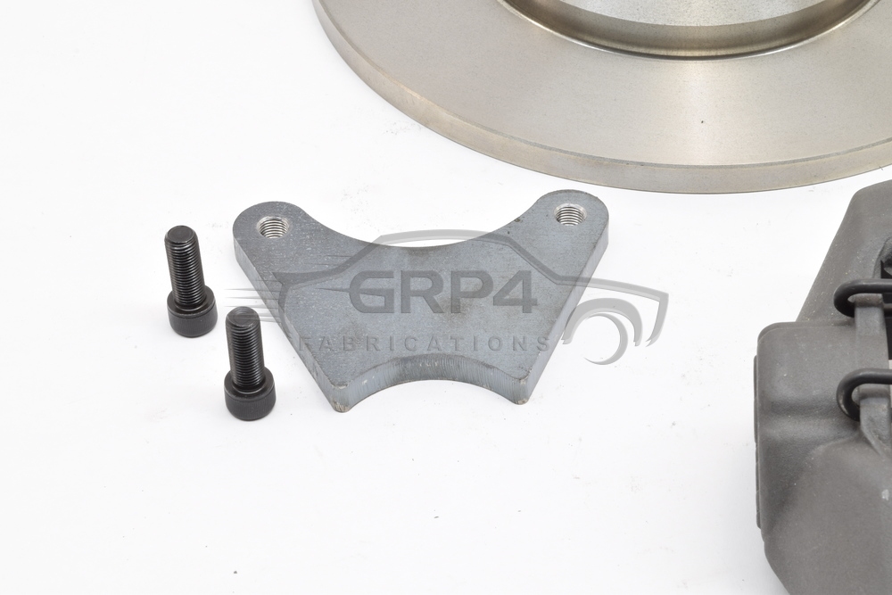 Escort Mk1 Mk2 Fully Floating Rear Cp2577 Solid Brake Kit With Mechanical Handbrake Non Ap Disc