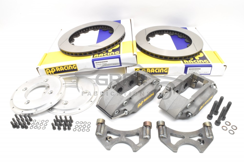 Mk1 Mk2 Escort Rear Ff Ap 4 Pot Vented Brake Kit 290mm Disc