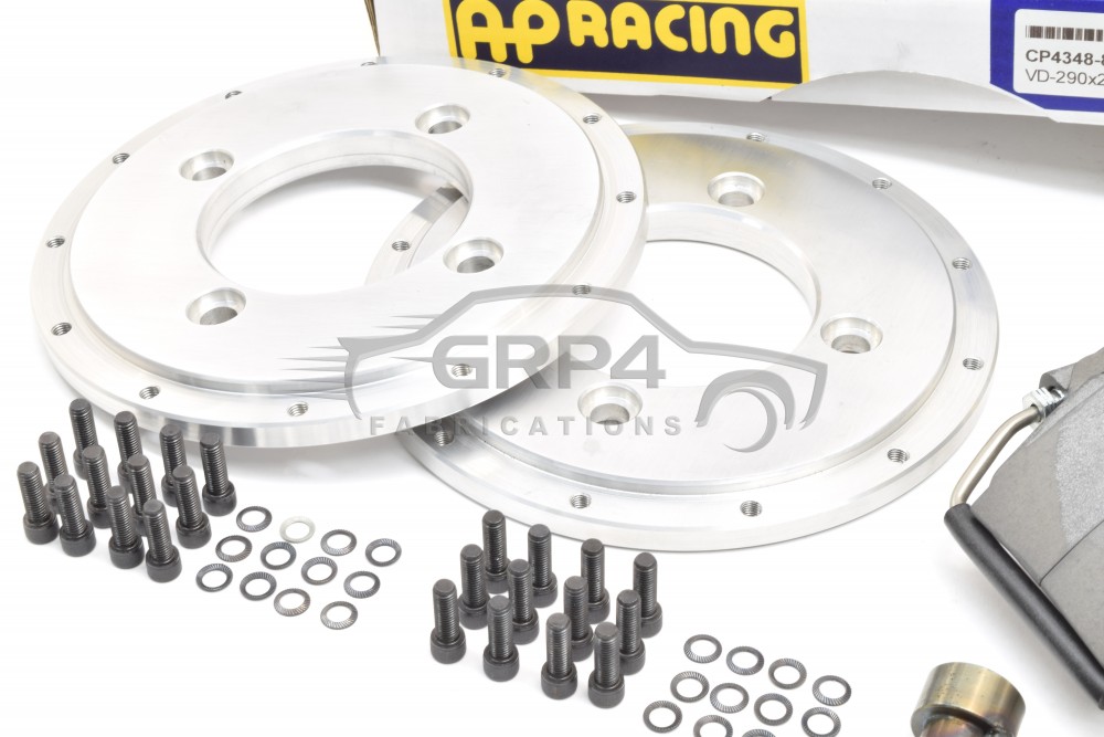 Mk1 Mk2 Escort Rear Ff Ap 4 Pot Vented Brake Kit 290mm Disc