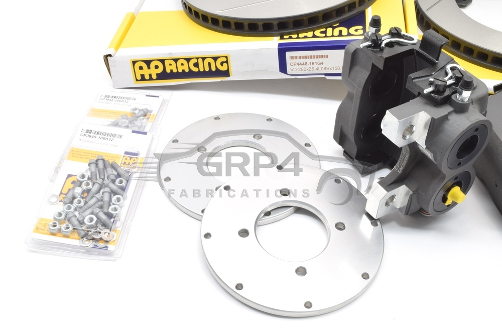 Mk1 Mk2 Escort Ap Monte Carlo Brake Kit To Suit 15 Inch Wheels