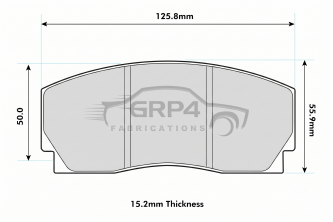 CL MONTE CARLO BRAKE PADS 5040W50T15RC6E *ND