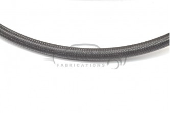 Dash 6 Black Nylon Braided Hose