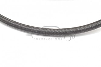 Dash 6 Black Nylon Braided Hose