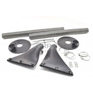 Mk2 Escort Front Brake Duct Kit To Suit GRP4 Modular Kit