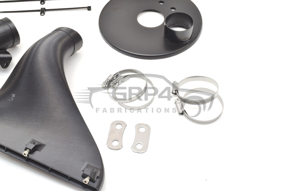 Mk2 Escort Front Brake Duct Kit To Suit GRP4 Modular Kit