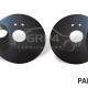 Écope en alliage pour conduit de refroidissement de frein avant Escort MK2 adaptée au kit modulaire GRP4  *P