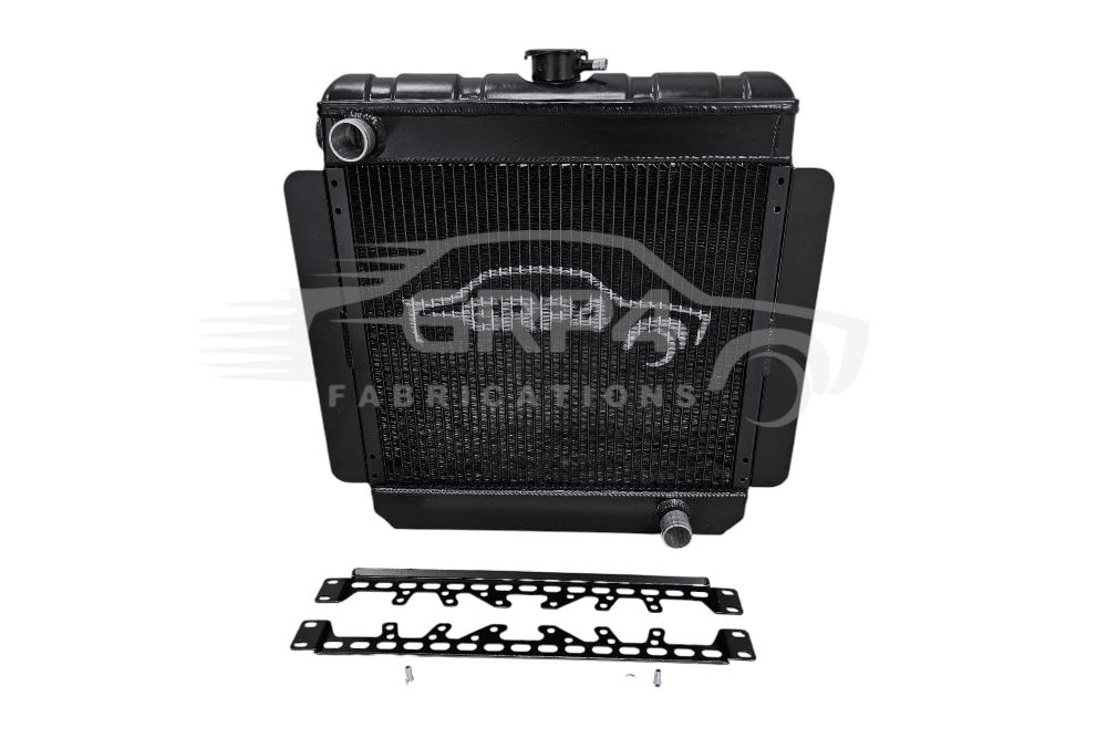RADIADOR HISTÓRICO DE ALUMÍNIO BDA PARA Mk1 Mk2 ESCORT