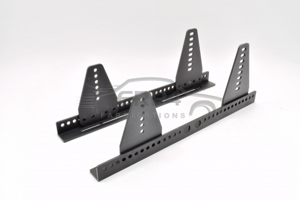 3 Piece Side Mounted Seat Bracket (black)