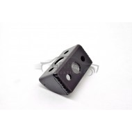 Alloy Mudflap Bracket Black